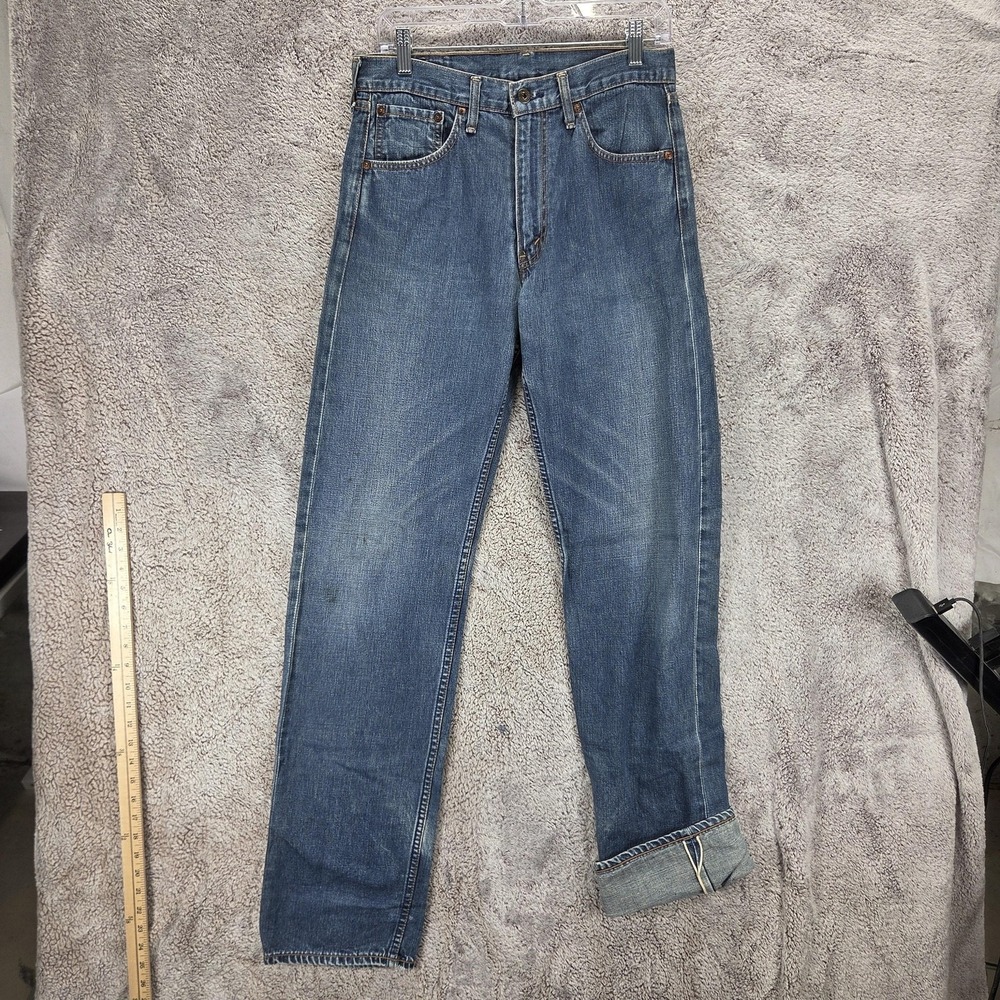 Vintage Levis 503 Jeans Mens Blue Straight Medium Wash Made Japan Fits 29x34
